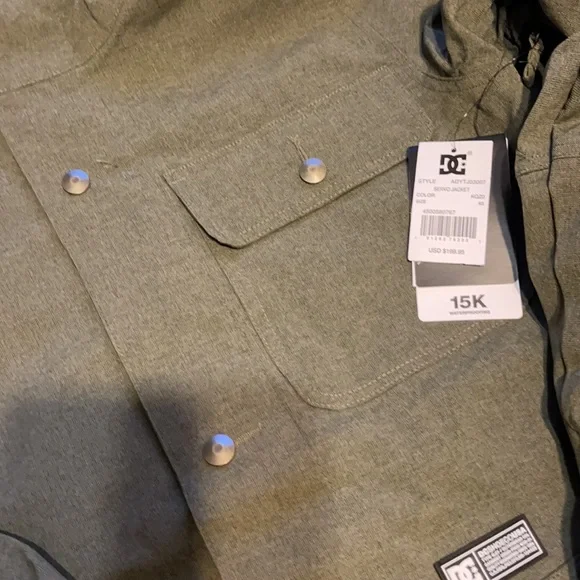 🔥DC MEN'S SERVO SNOWBOARD JACKET NWT - Picture 6 of 6